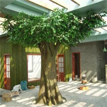 朔州山陰縣水泥人造假樹制作廠家-假樹施工隊-上門安裝