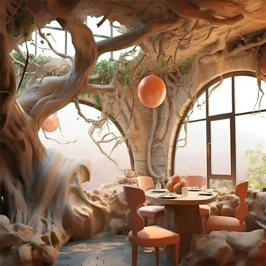 濰坊奎文區(qū)大型水泥人造假樹-假樹施工隊-上門安裝