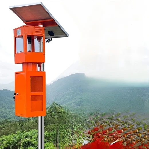 風(fēng)吸式太陽能殺蟲燈廠家-太陽能燈殺蟲