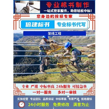 洛陽(yáng)本地制作標(biāo)書公司全國(guó)代寫標(biāo)書消防改造工程類標(biāo)書