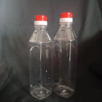 供應(yīng)500毫升香油瓶1斤透明pet油壺蓋電商香油瓶子