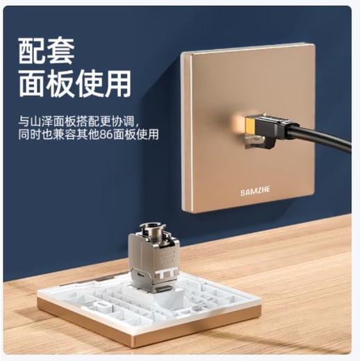 山澤福建超五類非屏蔽模塊代理