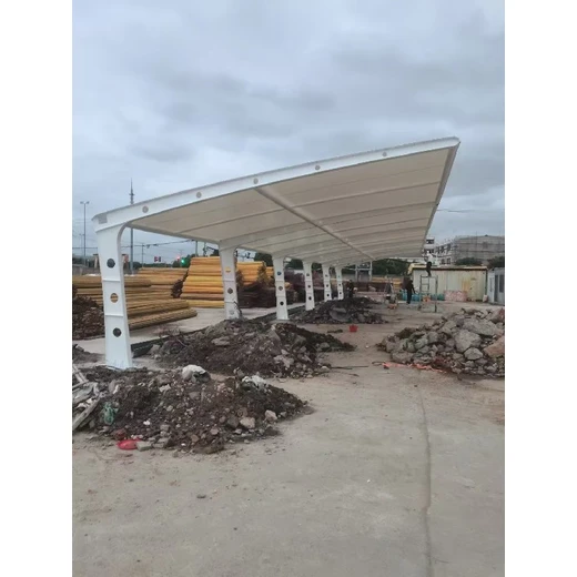 金山安装膜结构汽车棚车棚电话