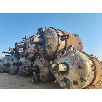 二手磁力攪拌反應釜8噸10噸運行平穩型號