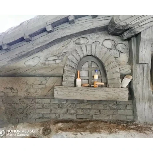 贊皇假山制作景觀雕塑施工庭院假山-文化墻雕塑