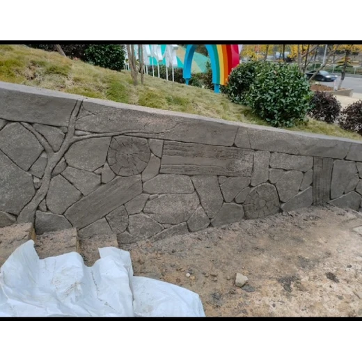 定州仿木護欄施工仿木護欄多少錢施工仿真假樹