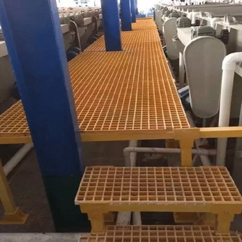 石家莊耐用的玻璃鋼格柵顏色祿岳環保
