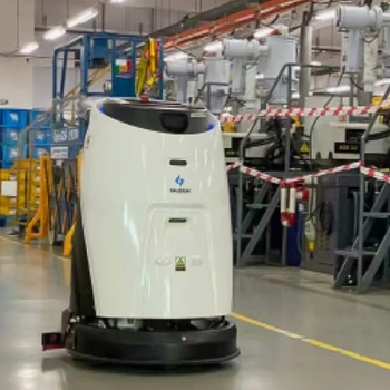 智能掃地機器人地面油污自主清潔機器人商用智能洗地機器人