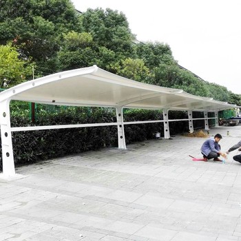 停車棚東西湖區二手膜結構停車棚