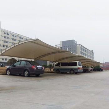 停車棚東西湖區二手膜結構停車棚