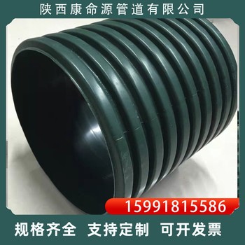 mpve共混雙壁波紋管高強度綠色聚乙烯雙壁波紋管廠家