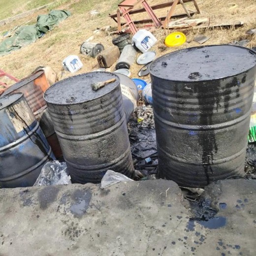 江西大量廢油回收,廢舊熱噴燃料油焦油炭可上門