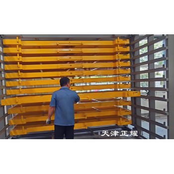 寧夏天津正耀抽屜式板材貨架價格,臥式板材貨架價格
