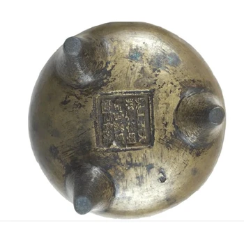 線上拍賣風(fēng)磨銅香爐香爐回收電話