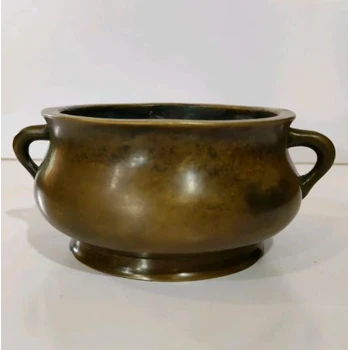 線上拍賣風(fēng)磨銅香爐香爐回收電話