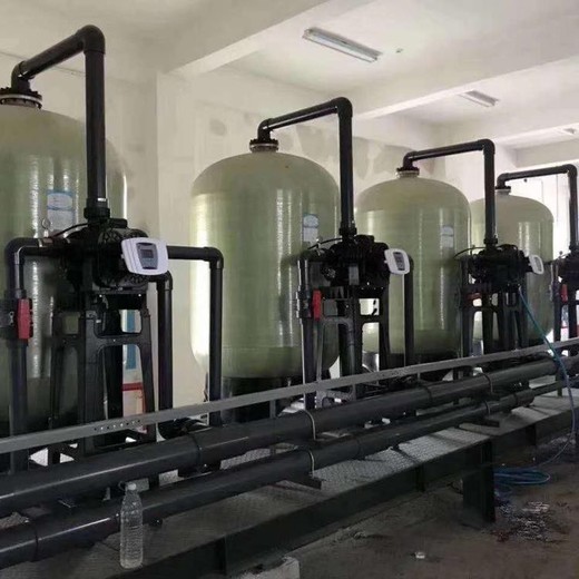 河南洋三鐵路10T/H工業超純化水設備反滲透膜安裝維修