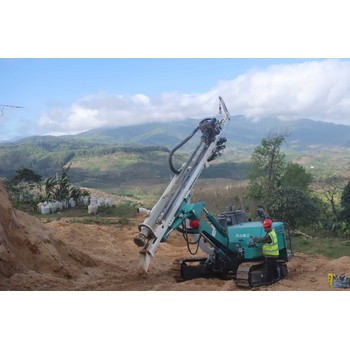 山東聊城孔山重工KS666微型樁鉆機