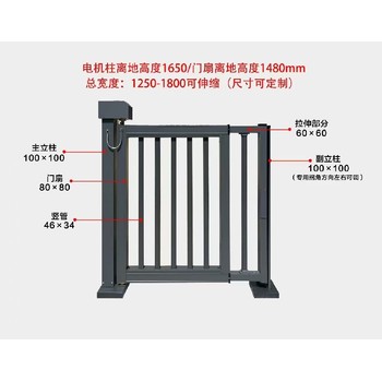 車牌識別系統安裝-河南開封電動門