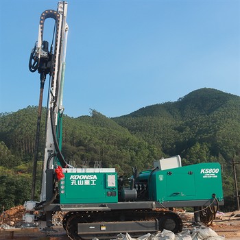 湛江工程機械KS800錨桿鉆機樁工機械
