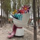 花朵雕塑圖