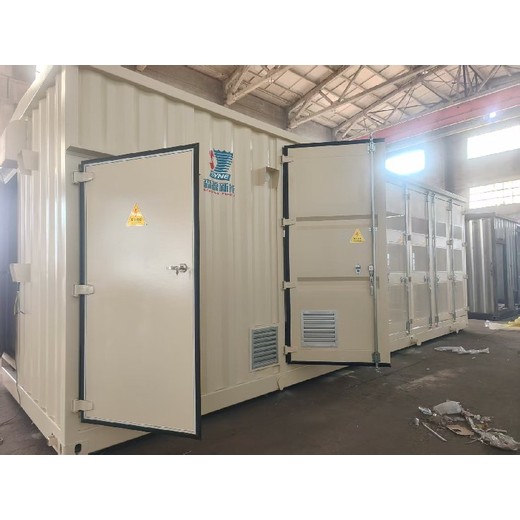 福建信合變壓器預(yù)制艙施工現(xiàn)場開關(guān)站預(yù)制艙