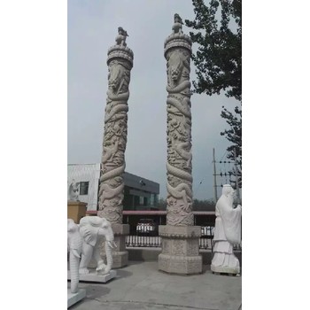 江西定制祥云柱報(bào)價(jià)及圖片石雕