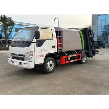 垃圾壓縮車廠家后置壓縮垃圾車報(bào)價(jià)