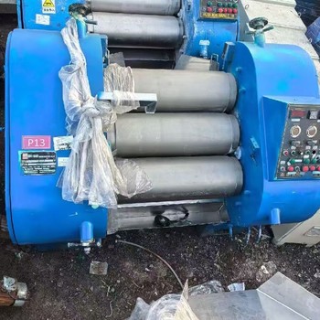 回收405型三輥研磨機(jī)化妝品三輥研磨機(jī)