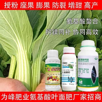 促進(jìn)授粉L氨基酸氨基酸葉面肥多少錢(qián),氨基酸水溶肥廠家批發(fā)
