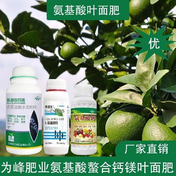 授粉座果氨基酸鈣氨基酸葉面肥怎么使用,氨基酸水溶肥廠家批發(fā)
