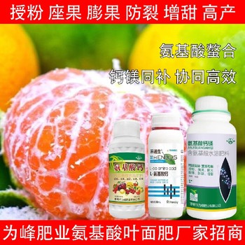 促進(jìn)授粉L氨基酸氨基酸葉面肥怎么使用,氨基酸水溶肥廠家批發(fā)