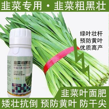 預(yù)防黃葉韭菜粗嫩綠韭菜葉面肥廠家電話,韭菜肥廠家批發(fā)