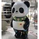 熊貓黑白色調(diào)簡單大方圖