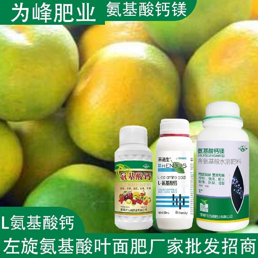 膨果防裂左旋氨基酸葉面肥生產(chǎn)廠家,氨基酸水溶肥廠家批發(fā)