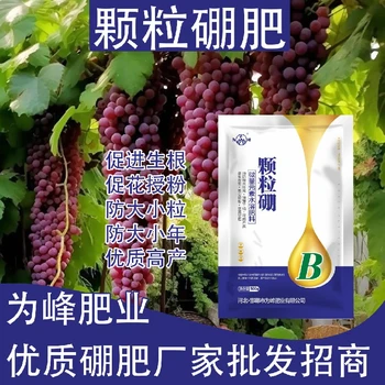 提升果實(shí)糖分糖醇硼顆粒硼肥用法用量,顆粒硼肥廠家批發(fā)
