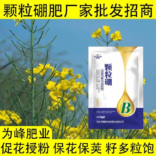 提高花粉活性顆粒硼顆粒硼肥招商,顆粒硼肥廠家批發(fā)