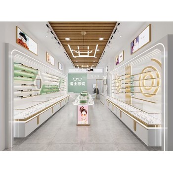 順義眼鏡展柜定制柜臺(tái)制作眼鏡店裝修設(shè)計(jì)