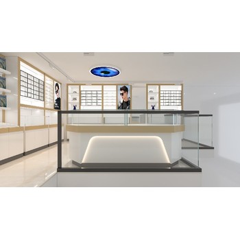 綿陽眼鏡展柜定制柜臺制作眼鏡店裝修設計