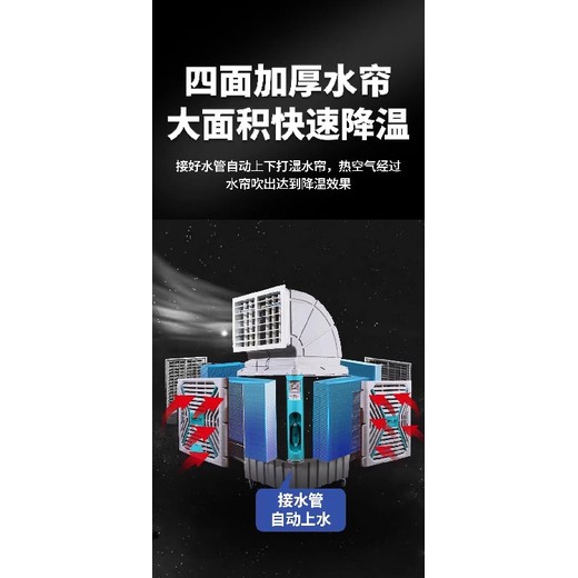 甘肅酒泉冷風機廠房擴建也能靈活適配