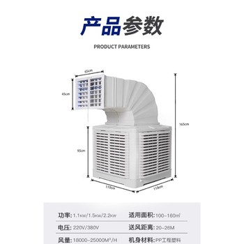 寧夏銀川冷風(fēng)機(jī)工業(yè)冷風(fēng)機(jī)±1℃精準(zhǔn)調(diào)節(jié)