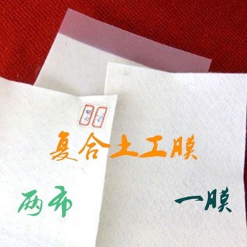 浙江二布一膜1000克引水涵洞復(fù)合土工膜