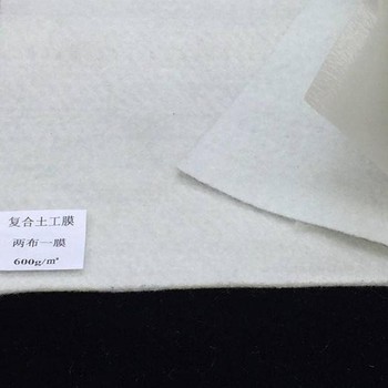 浙江二布一膜1000克引水涵洞復(fù)合土工膜