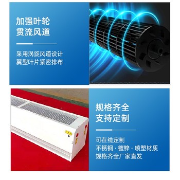 新疆貫流冷熱水風幕機熱水風幕機價格