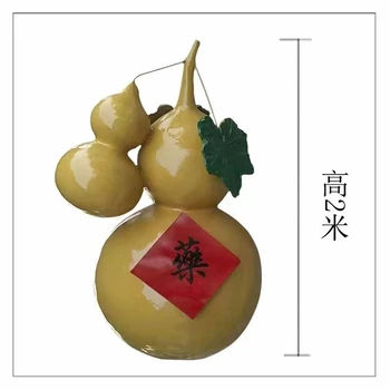 仿真彩繪葫蘆雕塑加工