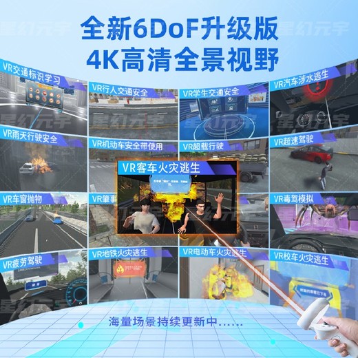 vr交通安全教育-VR交通安全學(xué)習(xí)機(jī)-交通安全vr設(shè)備