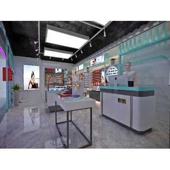 山西杏花嶺區(qū)復(fù)古眼鏡店裝修設(shè)計