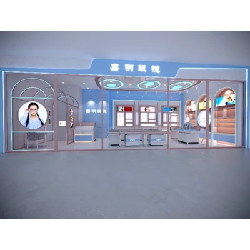 山西杏花嶺區(qū)復(fù)古眼鏡店裝修設(shè)計(jì)