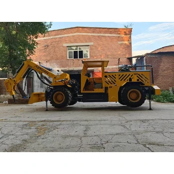 河南礦用輪胎式破碎臺車支持定制山東琦源重工