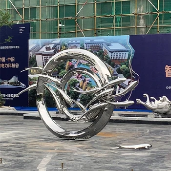 景區(qū)不銹鋼雕塑小品制作