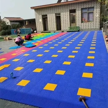 北京室內(nèi)手球昊然懸浮式拼裝地板經(jīng)久耐用運動地板施工